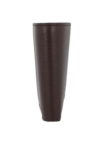 Valentino Chico Geldbörse Leder 11.5 cm in moro