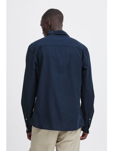 BLEND Langarmhemd BHShirt in Blau