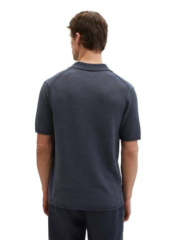 Marc O'Polo Kurzarm-Pullover regular in Faded Blue