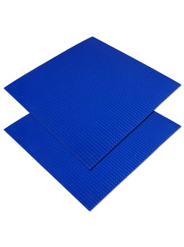 Katara Bauplatte 50x50  für Konstruktionsbausteine in Blau