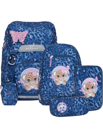 BECKMANN Classic 22L - 6-Tlg. Set  Cheeta in blau