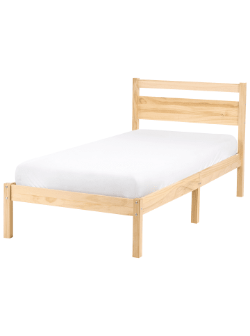 Beliani Kinderbett MERCURER in Braun - (W) 87 x (H) 80 x (L) 208 cm