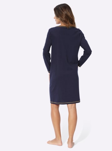Sieh an! Nachthemd in marine