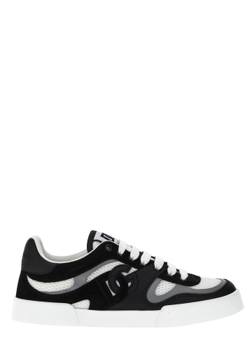 Dolce & Gabbana Zweifarbig Kalbsleder Sneaker