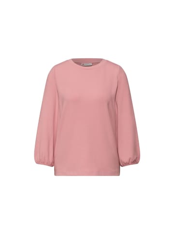 Street One Langarmshirt in powder pink