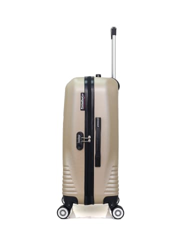 American Travel Mittelgroßer Koffer DC in Beige (64L)