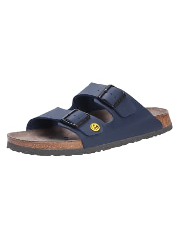 Birkenstock Tieffußbett Pantolette in blau