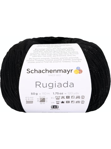 Schachenmayr since 1822 Handstrickgarne Rugiada, 50g in Schwarz