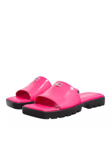 Coach Florence Leather Sandal dragonfruit in pink