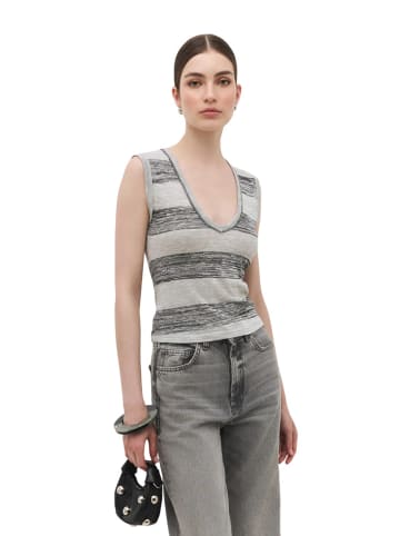 Alexa Dash Blouse in Grau