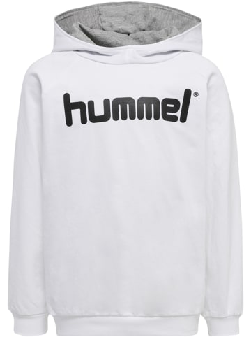 Hummel Baumwoll-Hoodie Hmlgo Kids Cotton Logo Hoodie in WHITE