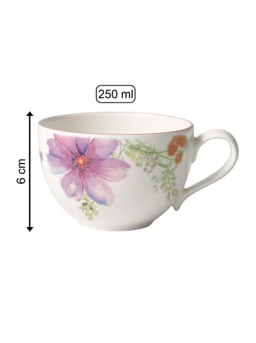 Villeroy & Boch 6er Set Kaffee Obertasse Mariefleur Basic 250 ml in bunt