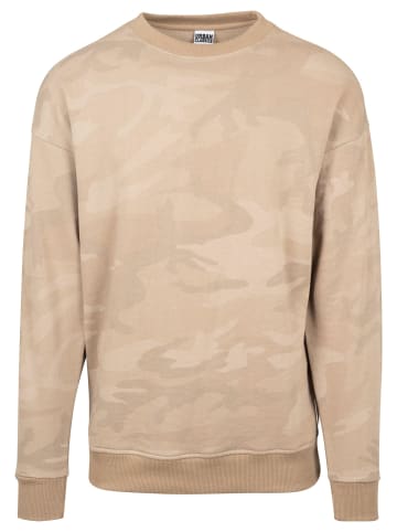 Urban Classics Rundhalsausschnitt in Sand Flecktarn