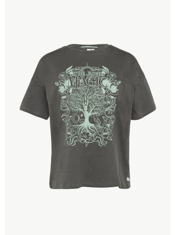 QS T-Shirt in 96D0_anthrazit