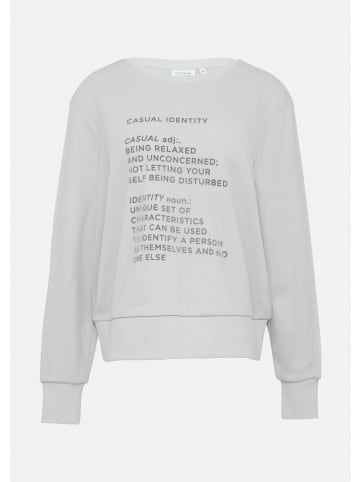 comma Sweatshirt  in  90E9_hellgrau