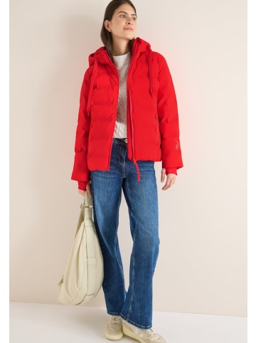 Cecil Jacke mit verklebten Nähten in Orange