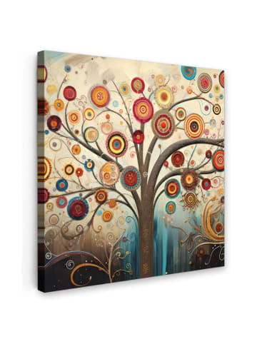 MuchoWow Leinwand bilder Stilvoller Baum (BxH)