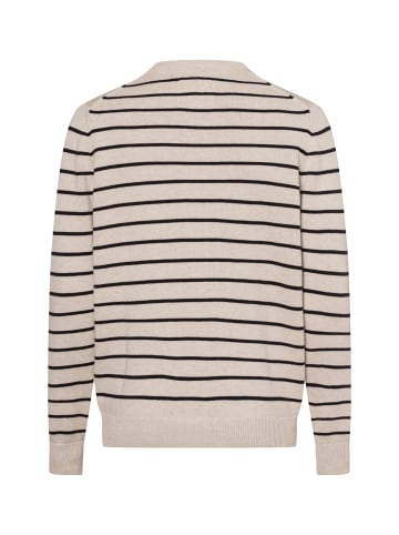 FYNCH-HATTON Pullover in ecru marine - 0001