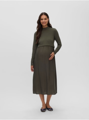 mama licious Kleid in Rifle Green 1