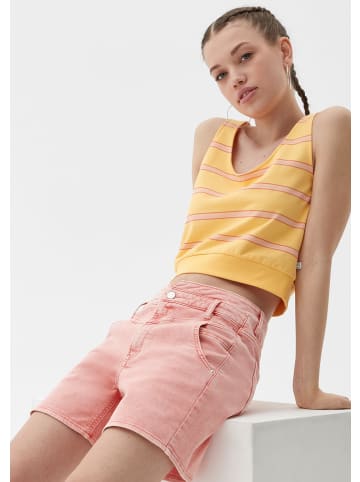 QS Jeans-Hose kurz in Pink