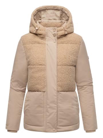Marikoo Plüschjacke Sheeta 16 in Beige