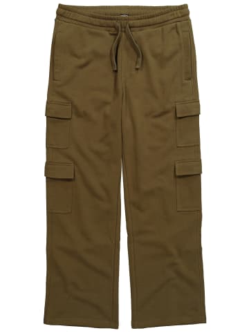 STHUGE Lange Sweathose in oliv