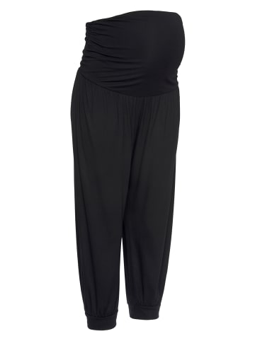 neun 9 monate Umstandsharemshose in schwarz