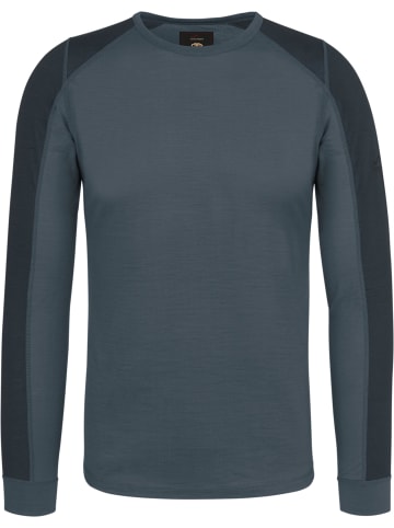 Normani Outdoor Sports Herren Merino Langarm „Devonport“ in Anthrazit