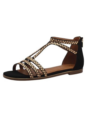 Tamaris Sandale in BLACK/GOLD