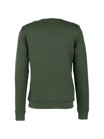 Replay Sweatshirt Cotton Fleece in grün