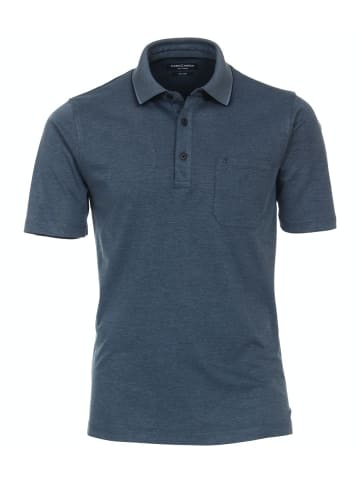 CASAMODA Polo-Shirt uni in Blau