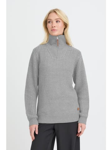Oxmo Troyer OXEDNA HALFZIP in Grau