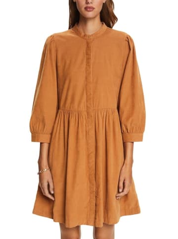 ESPRIT Kleid in caramel