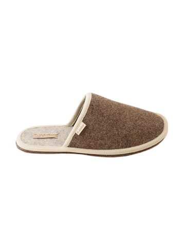 Adelheid Filzpantoffel Adelheid haselnuss in Beige