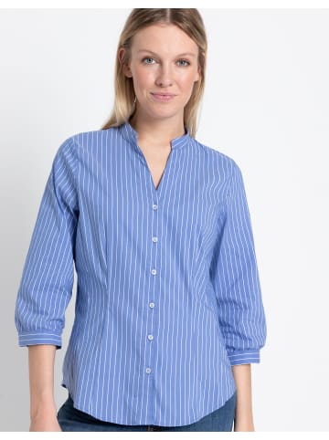 More & More Streifenbluse in woven mix stripe orig blue