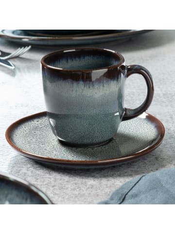like. by Villeroy & Boch 6er Set Kaffeetassen Lave in Gris 190 ml