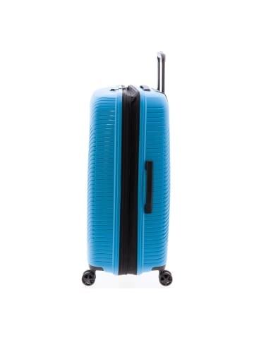 Gladiator 2800 4 Rollen Trolley L 74 cm mit Dehnfalte in blue