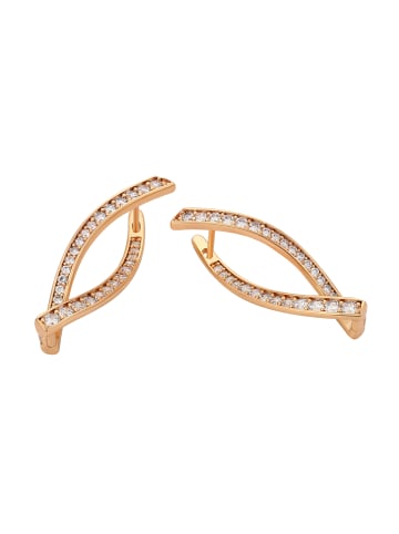 faina Earrings in Rose Gold