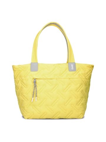 Zwei Cleo Shopper Tasche 42 cm in yellow