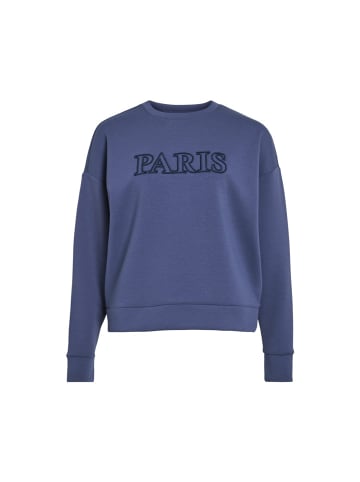 Vila Sweatshirt in Vintage Indigo