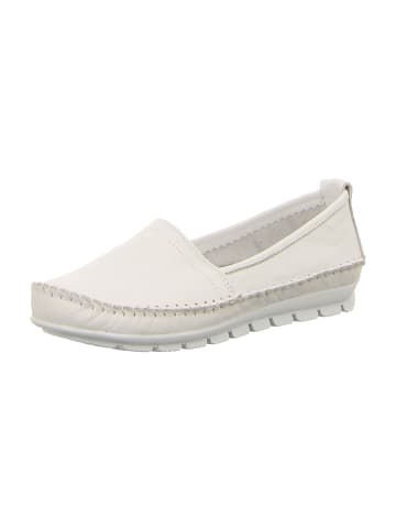 Gemini Mokassin Slipper in Weiß