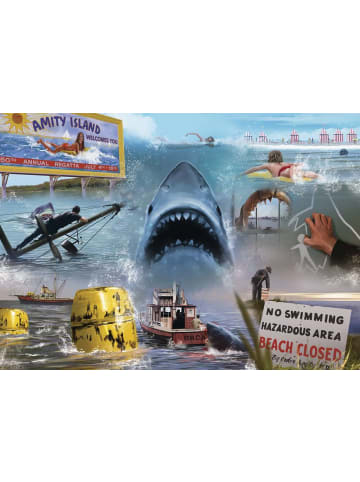 Ravensburger Puzzle 1.000 Teile Jaws 14-99 Jahre in bunt