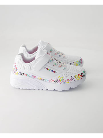 Skechers Schnürschuhe in Weiß