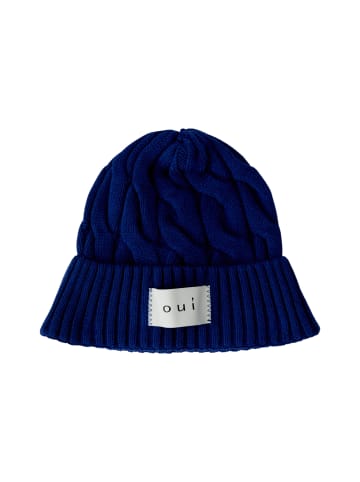Oui Mütze in royal blue