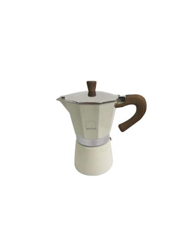Gnali&Zani Espressokocher VENEZIA, creme, 3 Tassen