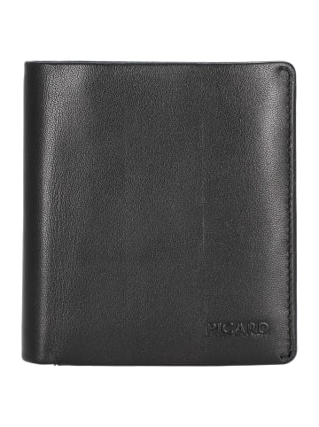 PICARD London 1 - Geldbörse 9 cm (schwarz) in schwarz