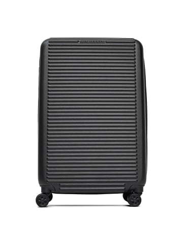 Mandarina Duck Tank Case 4 Rollen Trolley 69 cm mit Dehnfalte in black