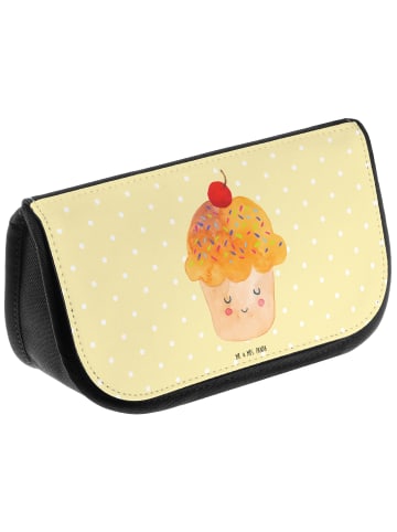 Mr. & Mrs. Panda Organizer Tasche Cupcake ohne Spruch in Gelb Pastell