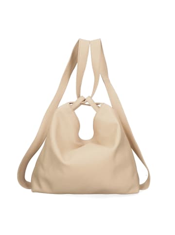 Gave Lux Umhängetasche, die in einen Rucksack umgewandelt werden kann in LIGHT TAUPE
