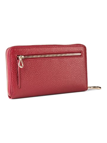 Esquire Alexandria Geldbörse RFID Schutz Leder 17 cm in rot